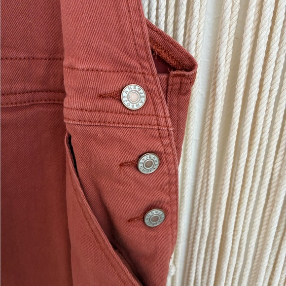 Brick Red Rust Overalls - Picture 3 of 6
